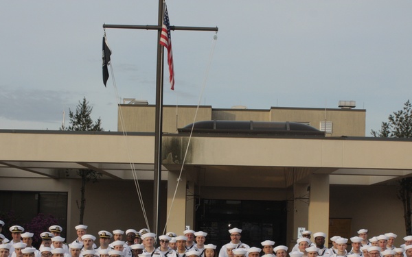 Navy Medicine Readiness and Training Unit Groton Conducts Uniform Inspection