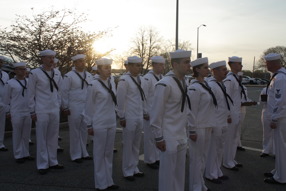 Navy Medicine Readiness and Training Unit Groton Conducts Uniform Inspection