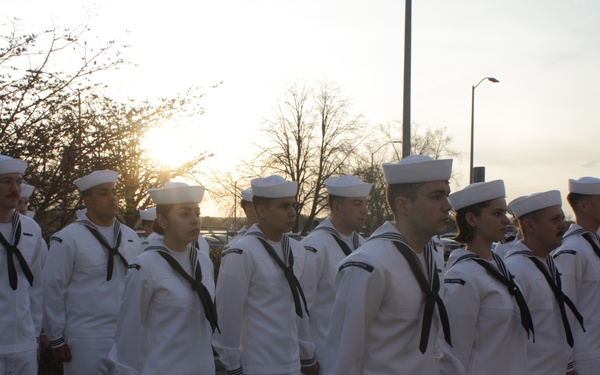 Navy Medicine Readiness and Training Unit Groton Conducts Uniform Inspection
