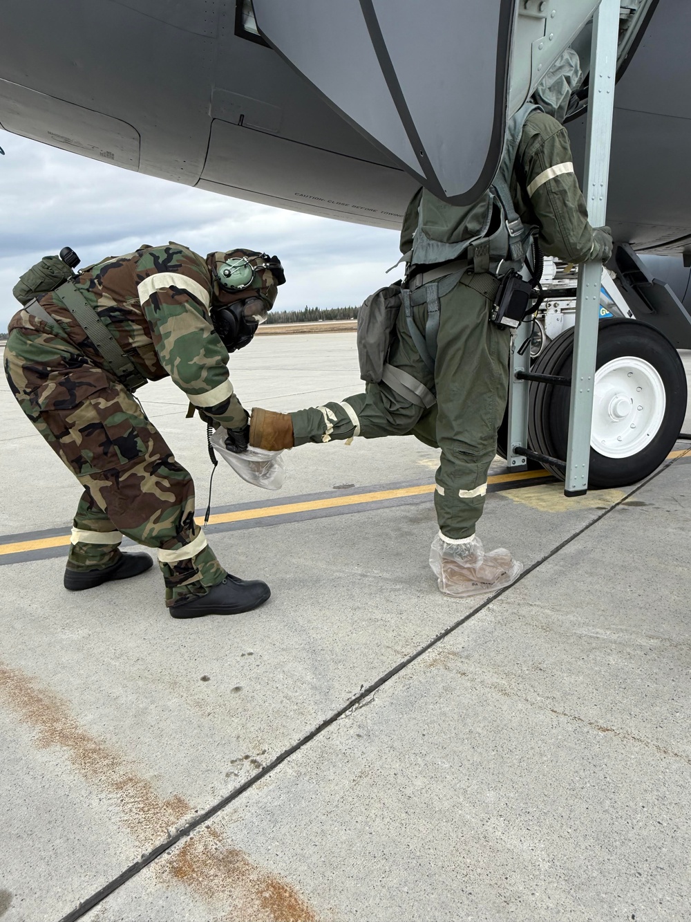 168th Wing Sharpens Readiness with CBRN Training
