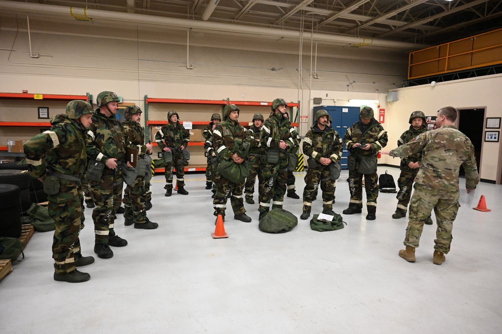 168th Wing Sharpens Readiness with CBRN Training