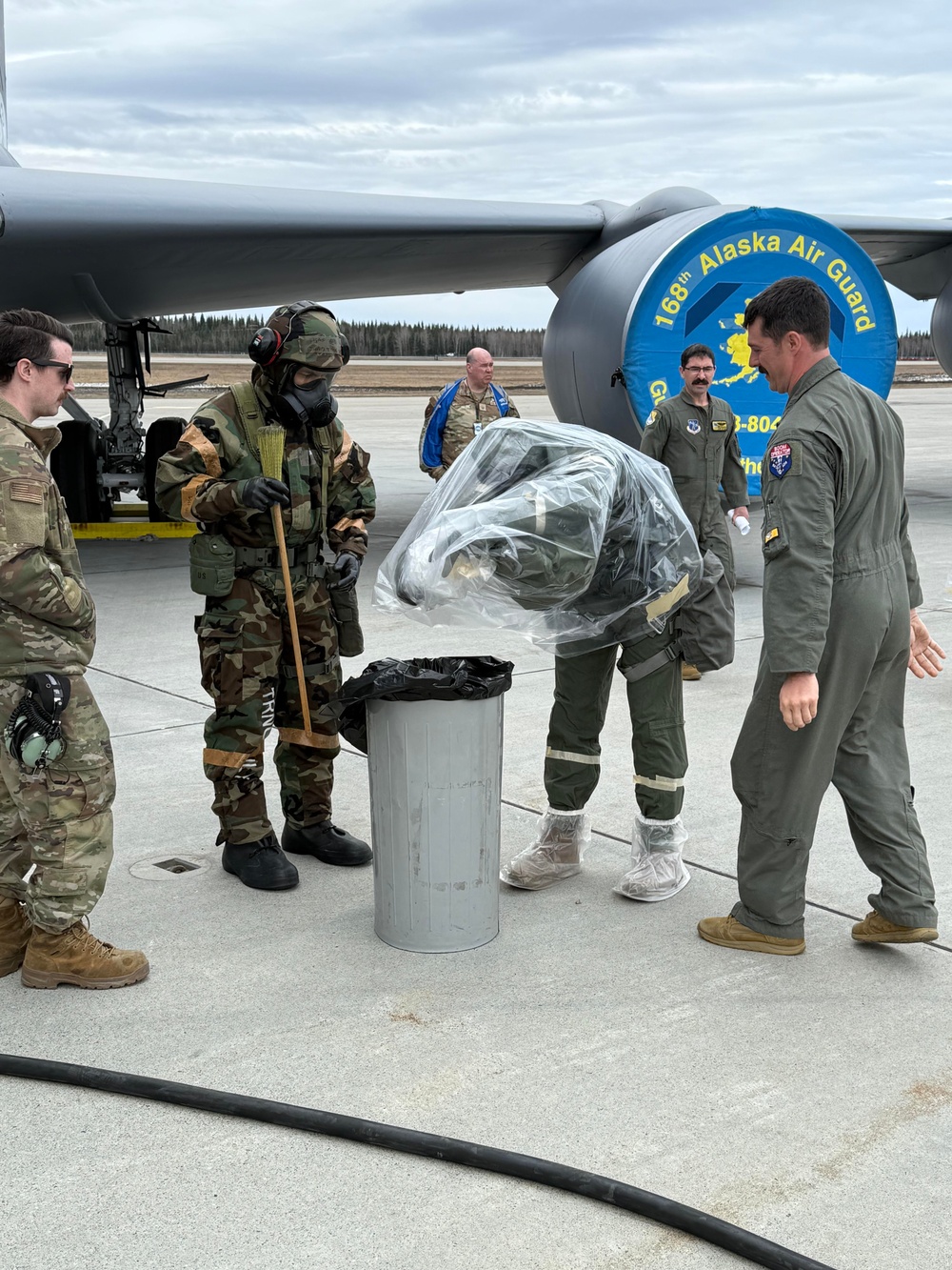 168th Wing Sharpens Readiness with CBRN Training