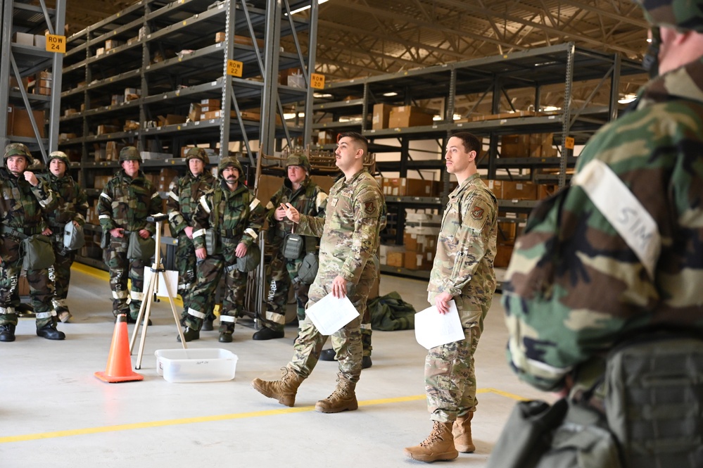 168th Wing Sharpens Readiness with CBRN Training