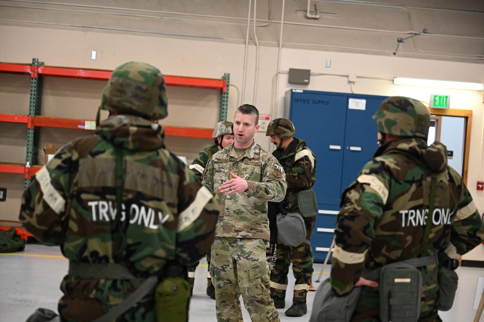 168th Wing Sharpens Readiness with CBRN Training