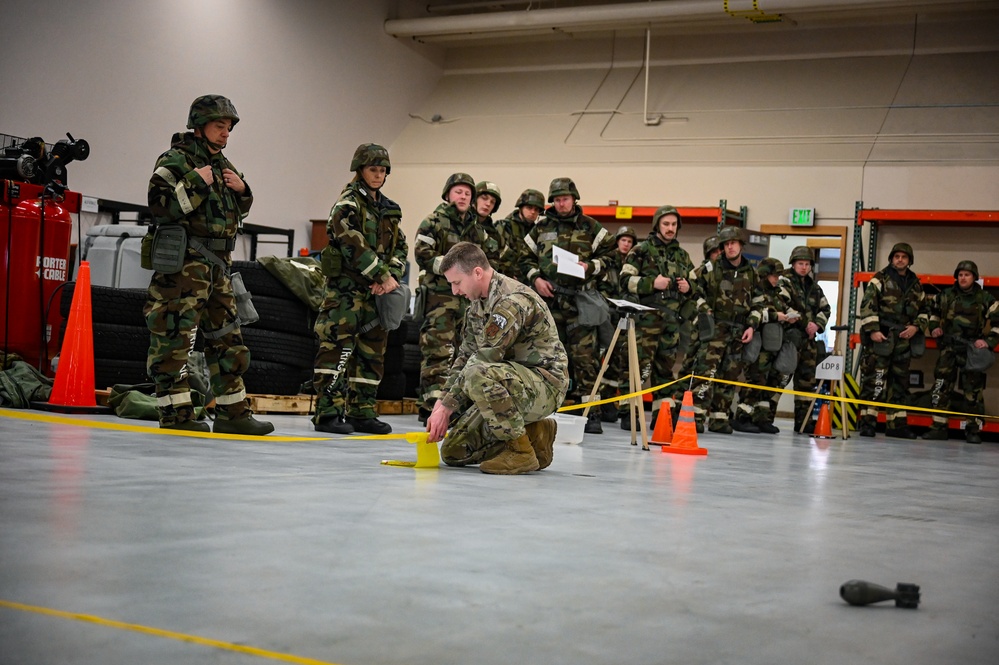 168th Wing Sharpens Readiness with CBRN Training