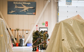 168th Wing Sharpens Readiness with CBRN Training