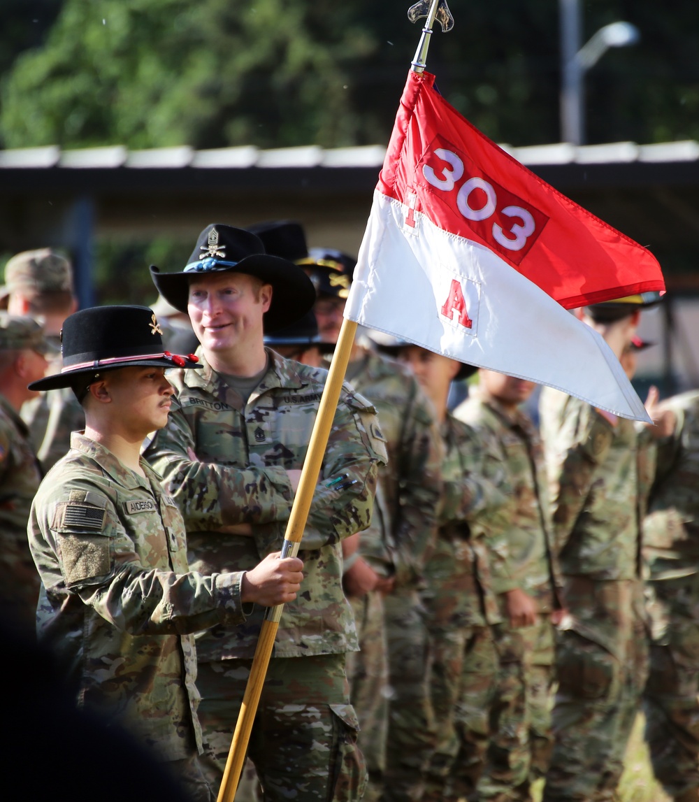 1st Squadron, 303rd Cavalry Regiment deployment ceremony