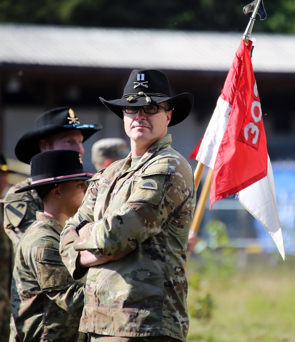 1st Squadron, 303rd Cavalry Regiment deployment ceremony