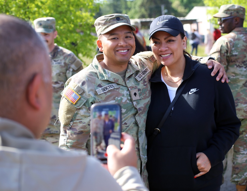 1st Squadron, 303rd Cavalry Regiment deployment ceremony
