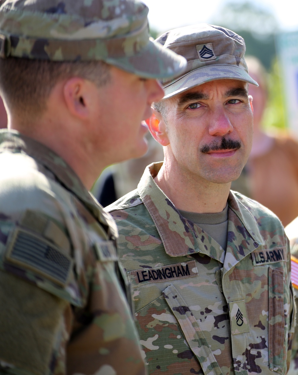 1st Squadron, 303rd Cavalry Regiment deployment ceremony