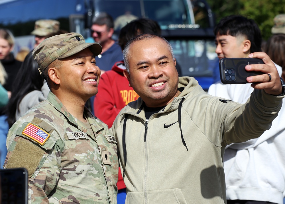 1st Squadron, 303rd Cavalry Regiment deployment ceremony