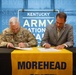 Kentucky Guard and Morehead State University sign agreement to help service members and students