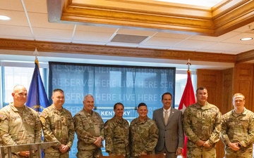 Kentucky Guard and Morehead State University sign agreement to help service members and students
