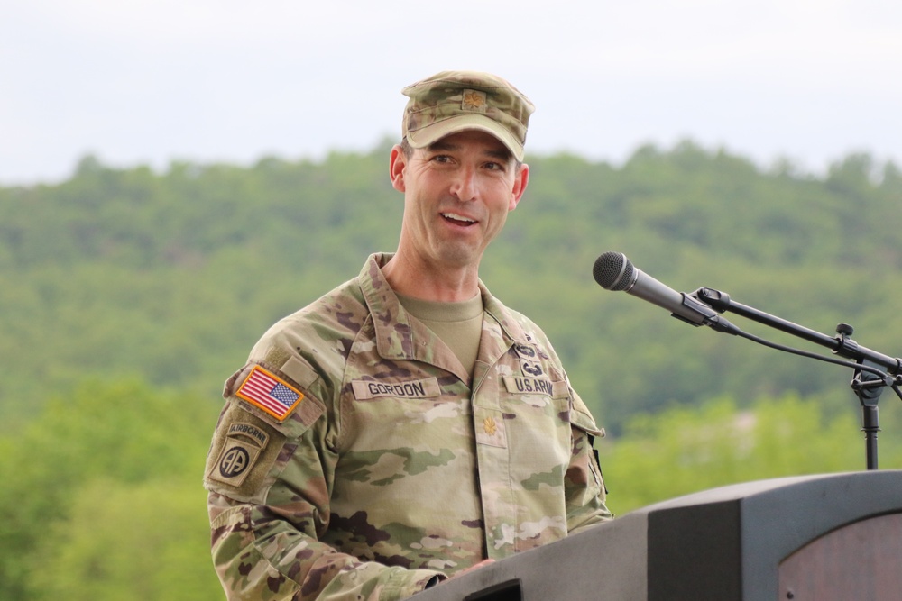 165th Military Police Battalion change of command
