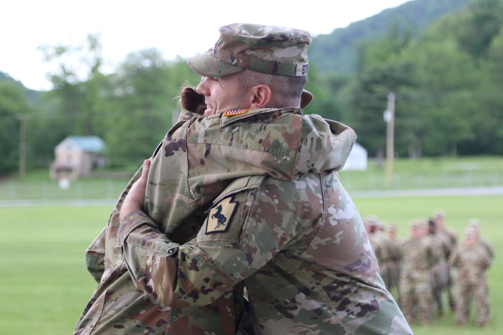 165th Military Police Battalion change of command