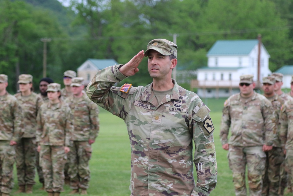 165th Military Police Battalion change of command