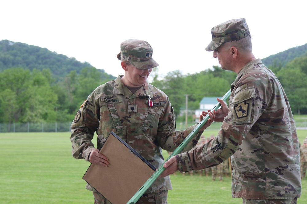 165th Military Police Battalion change of command