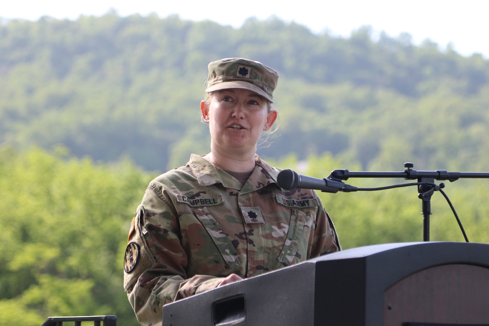 165th Military Police Battalion change of command