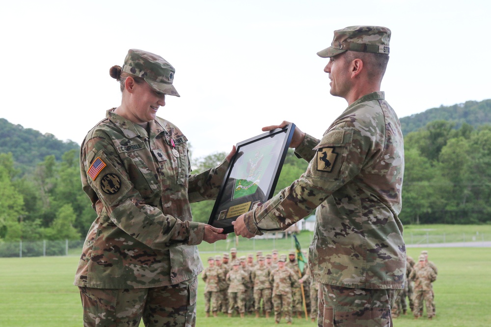 165th Military Police Battalion change of command