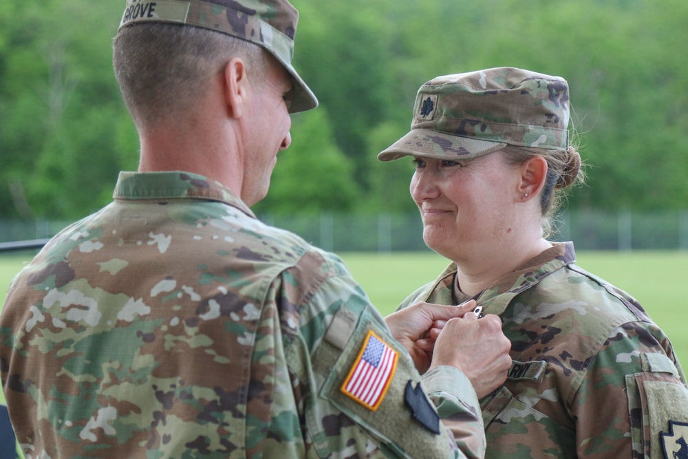 165th Military Police Battalion change of command