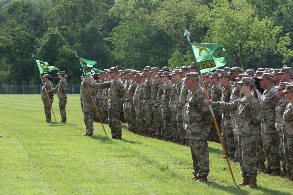 165th Military Police Battalion change of command
