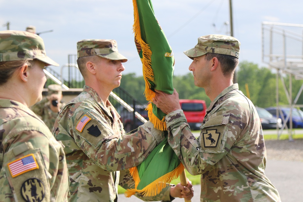 165th Military Police Battalion change of command