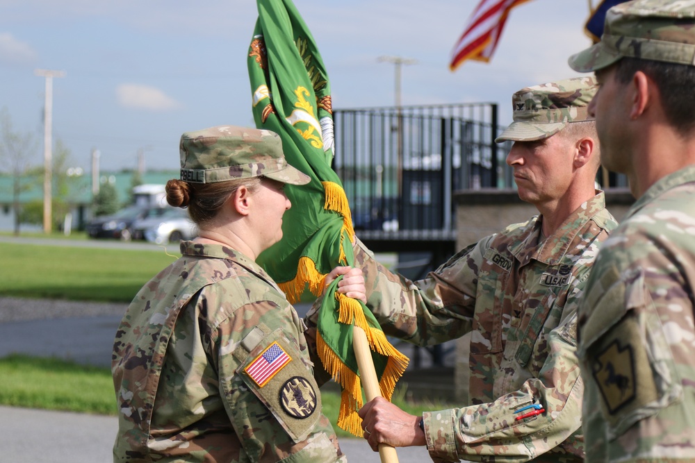 165th Military Police Battalion change of command