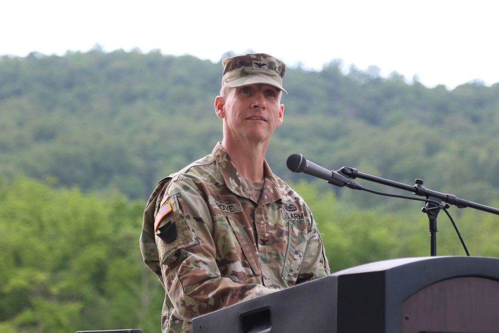 165th Military Police Battalion change of command