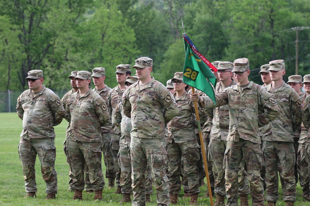 165th Military Police Battalion change of command