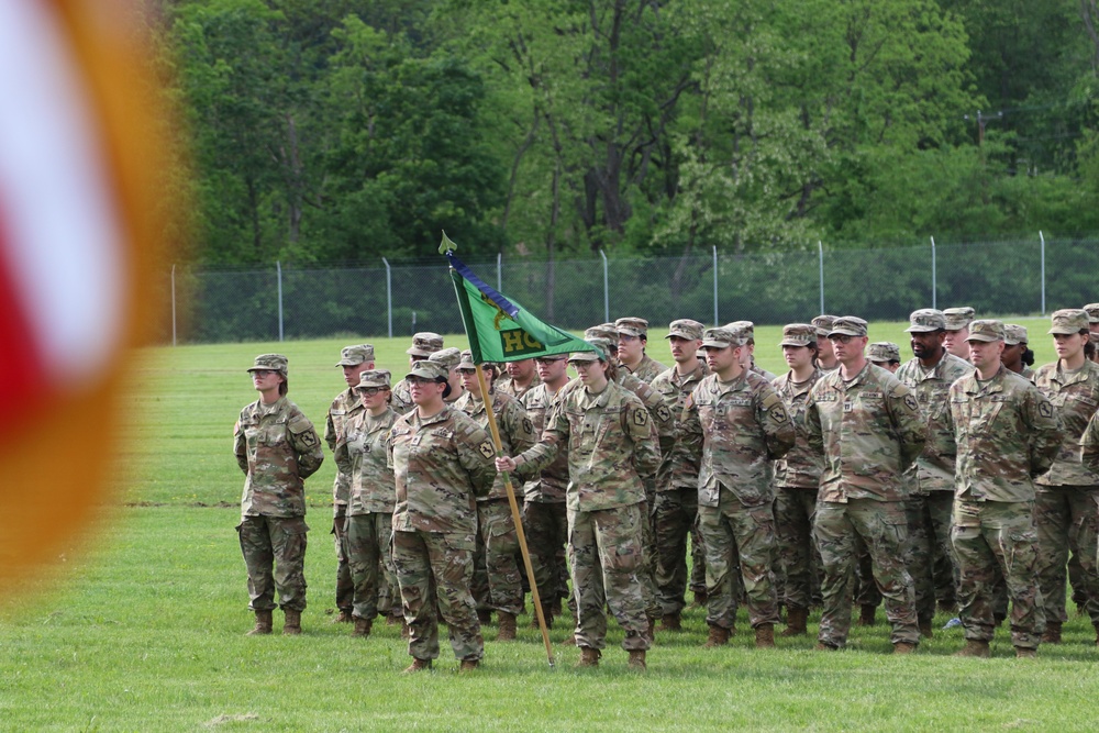165th Military Police Battalion change of command