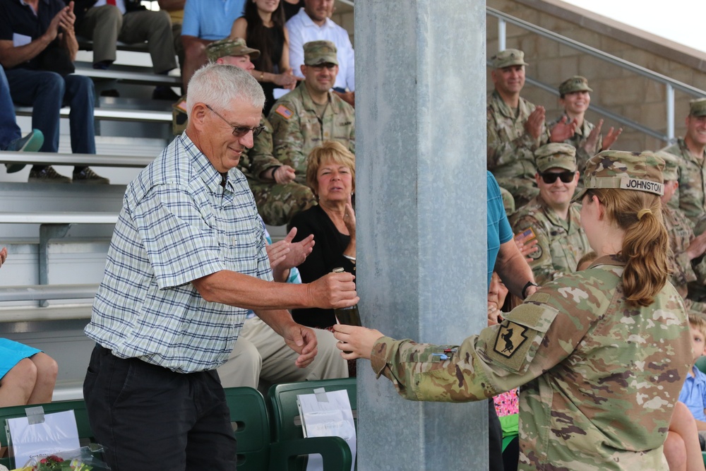 165th Military Police Battalion change of command