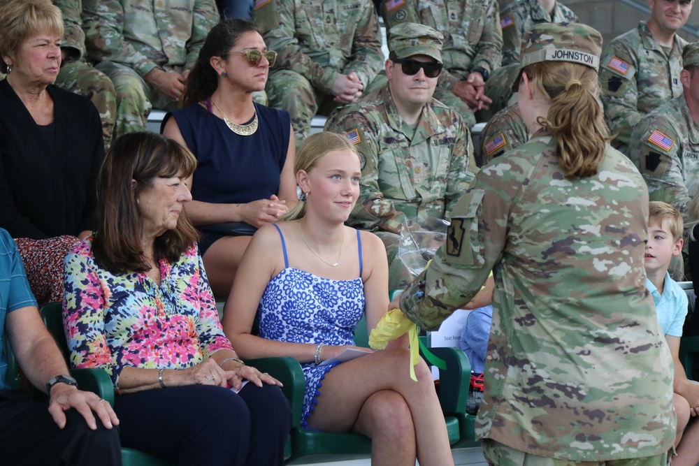 165th Military Police Battalion change of command