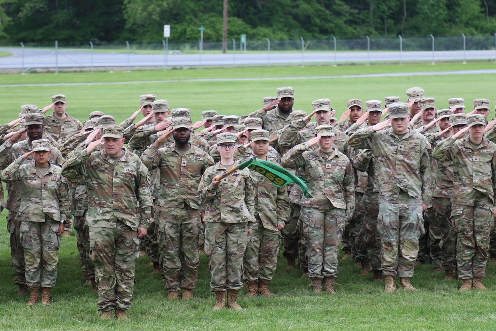 165th Military Police Battalion change of command