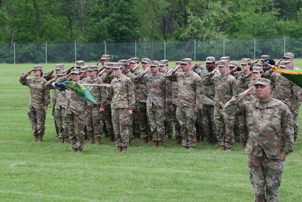 165th Military Police Battalion change of command
