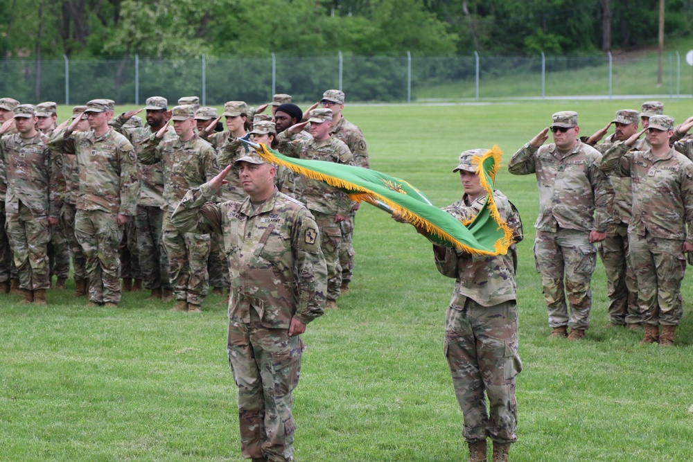 165th Military Police Battalion change of command
