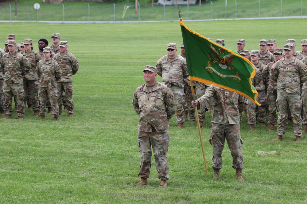 165th Military Police Battalion change of command