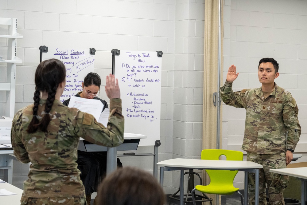 JBER Legal Office host mock trial at King Tech High School