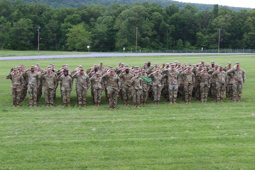 165th Military Police Battalion change of command