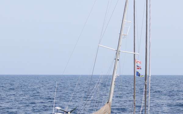 Coast Guard Cutter Forward rescues two sailors at sea