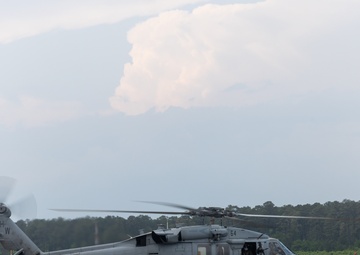 HSC-26 MH-60S Seahawks Refuel at MCAS Cherry Point