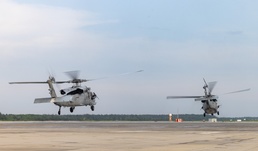HSC-26 MH-60S Seahawks Refuel at MCAS Cherry Point