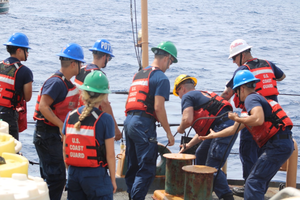 Coast Guard Cutter Forward rescues two sailors at sea