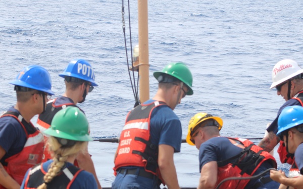 Coast Guard Cutter Forward rescues two sailors at sea