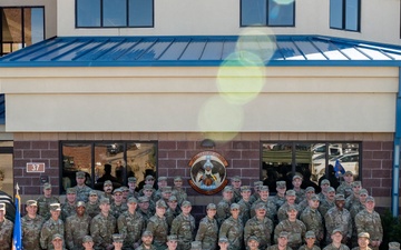 243rd CAOS Airmen gather after historic redesignation ceremony