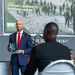 Dedication to Service: Marine Forces Reserve and Marine Forces South color sergeant is awarded by New Orleans mayor 