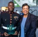 Dedication to Service: Marine Forces Reserve and Marine Forces South color sergeant is awarded by New Orleans mayor 