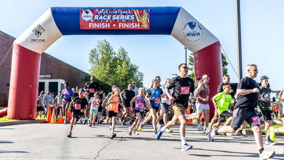 PHOTOS: DFMWR hosts third run in 2025 Fort Knox Race Series
