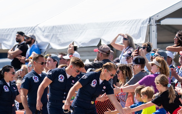 USAFADS perform at the Toledo Air Show 2025