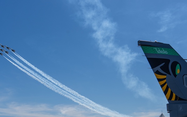 USAFADS perform at the Toledo Air Show 2025