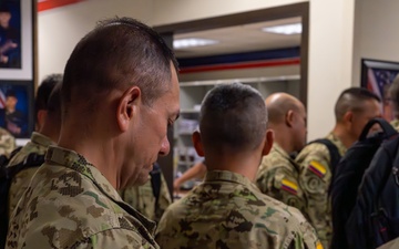 PISAJ Leaders tour 95th Adjutant General Battalion on May 14, 2025